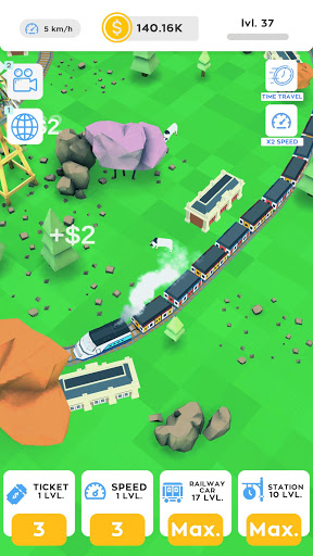 Idle Trains Railway Tycoon