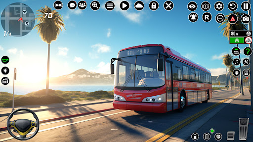 Android application Indian Bus Driver: Bus Game screenshort