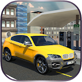 Electric Taxi Car Simulator 3D icon