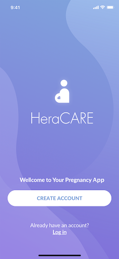Android application HeraCARE screenshort