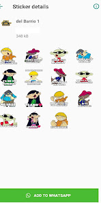 Captura de Pantalla 2 Stickers de Los Chicos del Bar android
