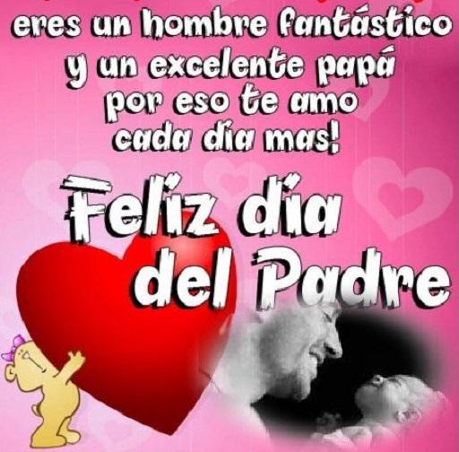¡Te quiero papá Feliz día del Padre