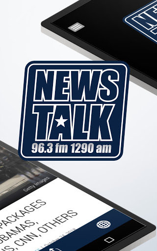 Screenshot of NewsTalk 1290 (KWFS-AM)