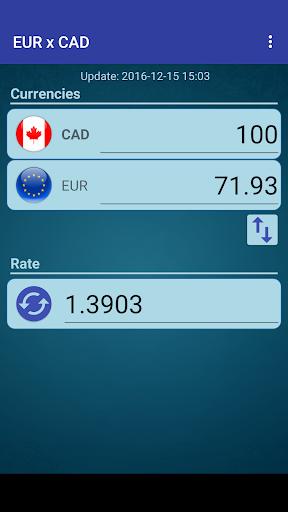 Euro x Canadian Dollar screenshot 2