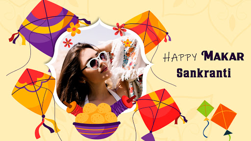 Makar Sankranti Photo Frame Editor
