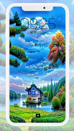 Android application Fantasy Scenery Wallpapers screenshort