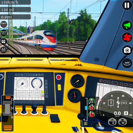 City Spider Train Driving Game