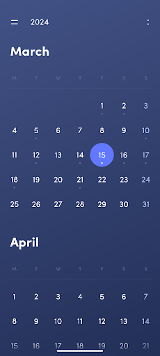 Simple Calendarのおすすめ画像1