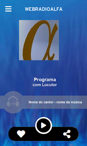 webradioalfa Screen 2