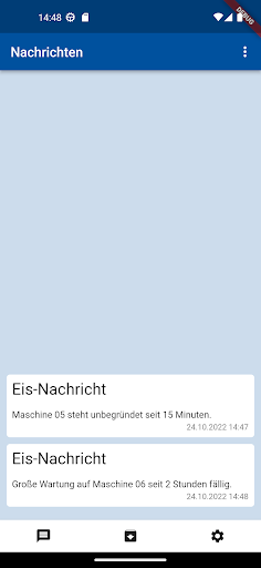 Android application ProBDE Nachrichten screenshort