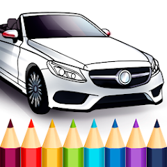 Desenhos de Carros para colorir, jogos de pintar e imprimir