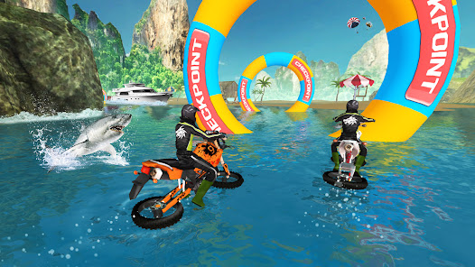 Surfer Bike Racing Game 3D screenshots 2