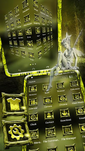 Fairy Jungle Launcher Theme Screen 2
