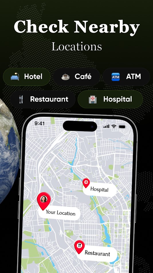 #2. World Explorer : Live 3D Map (Android) 由: Phawk Infotech LLP