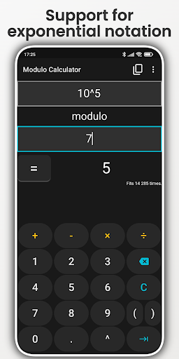 Modulo Calculator Screen 3