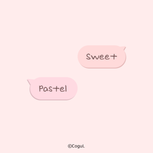 카카오톡 테마 - 달콤 파스텔_피치피치 logo