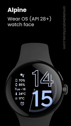 Alpine: Wear OS watch faceのおすすめ画像1