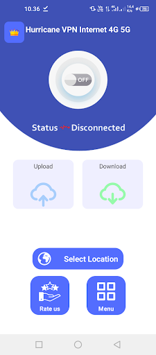 Hurricane VPN Internet 4G 5G Screen 2