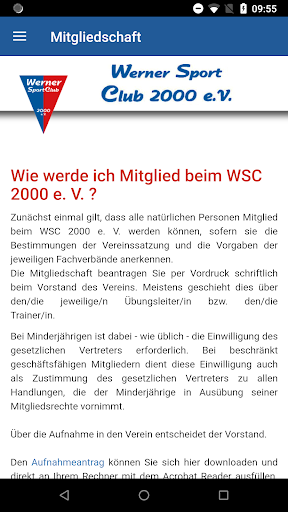 Werner Sport Club 2000 Screen 3
