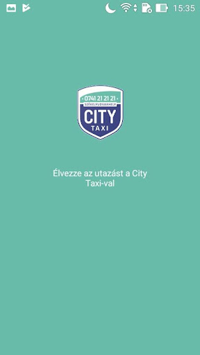 Android application City Taxi Székelyudvarhely screenshort