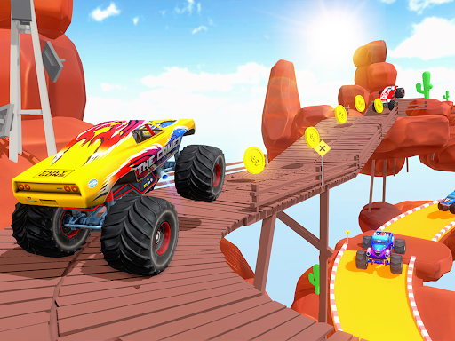 Top Monster Truck Stunts Crazy Car Stunt Races