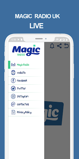 Magic Radio UK Live Screen 3