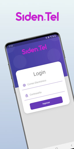 Android application SidenTel Ventas screenshort