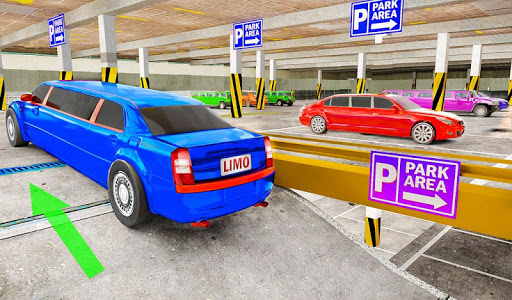 Multilevel Limo Car Parking 3D  screenshots 5