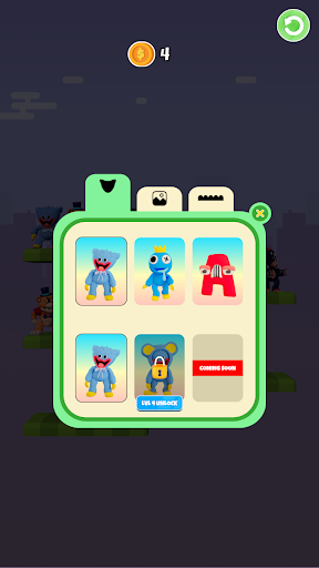 Android application Monsters Sorting screenshort