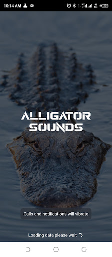 Android application Alligator sounds screenshort