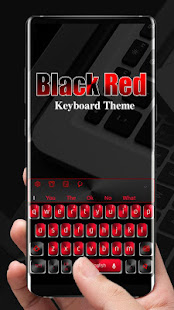 Black Red Keyboard