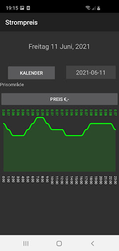 Strompreis Screen 2