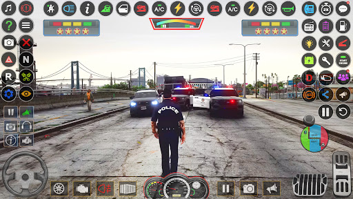US Taxi Game-Police Car Game