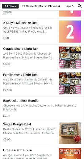 Sians Sweet Treats Screen 2