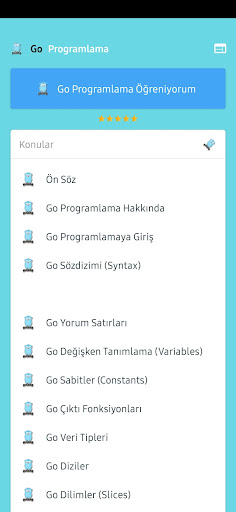 Go Programlama Öğreniyorum Screen 2