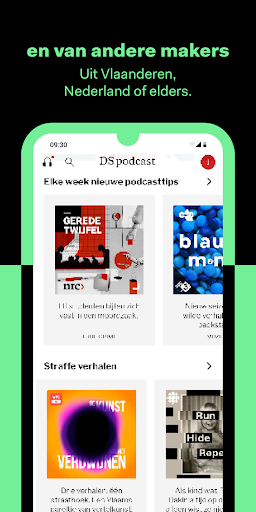 De Standaard: podcasts Screen 3