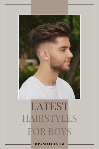 Android application Latest Hairstyles For Boys screenshort