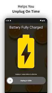 Full Battery Charge Alarm Screenshot