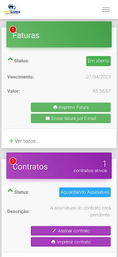Net Games Provedor Screen 2