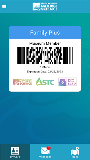 Android application DMNS eCard screenshort