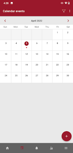 Android application AUK LMS screenshort