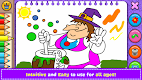 screenshot of Halloween - Coloring & Games