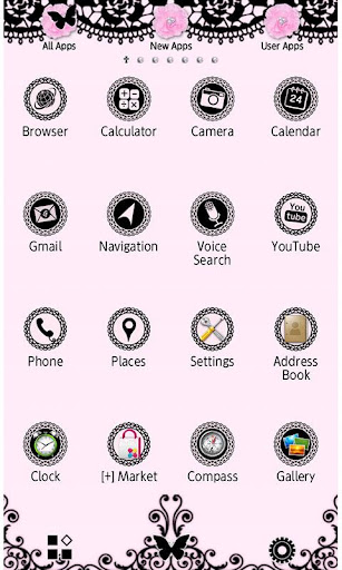 Gothic & Girly Wallpaper Theme Screen 3