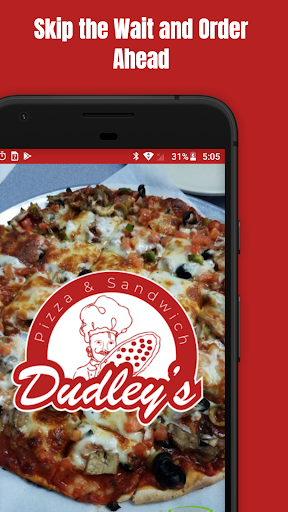 Android application Dudley's Pizza screenshort