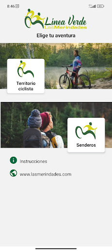 Android application Línea Verde Merindades screenshort