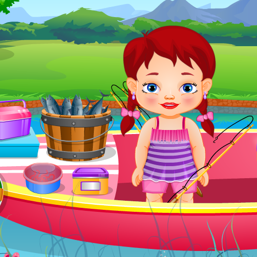 Holiday Fishing Game For Girls logo