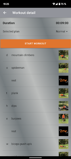 Do The Workout Screen 2