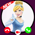 Cover Image of Tải xuống cinderella Princess fake Video Call and Chat 1.1.1 APK