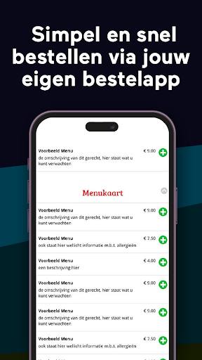 Android application 'T Gouden Hoekje screenshort