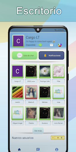 Android application Chat Messenger Live screenshort